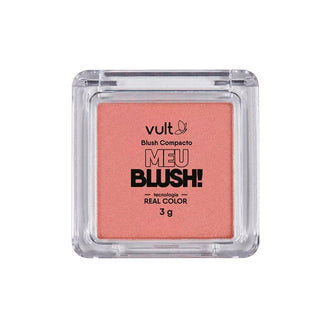 Blush Compacto Rosa Matte 3g - Vult - Drogaria Poupa Centro