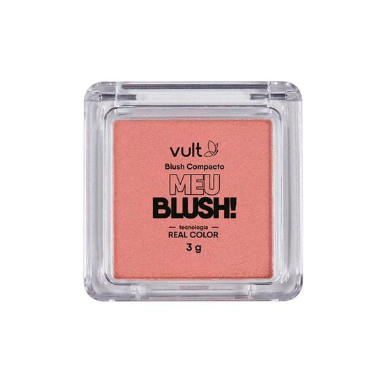 Blush Compacto Rosa Matte 3g - Vult - Drogaria Poupa Centro