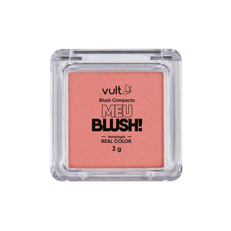 Blush Compacto Rosa Matte 3g - Vult - Drogaria Poupa Centro