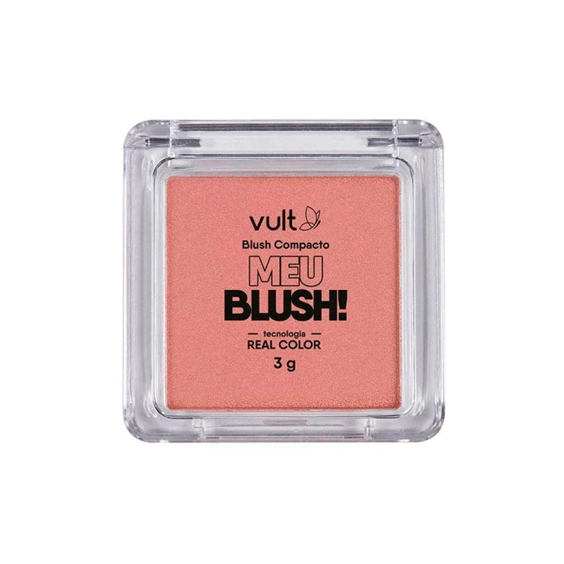 Blush Compacto Rosa Matte 3g - Vult - Drogaria Poupa Centro