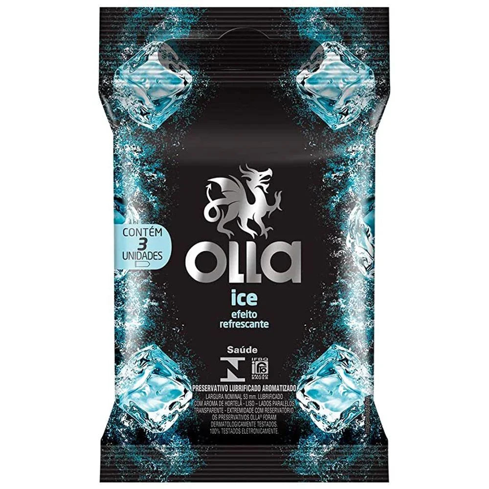 Preservativo Olla Ice C/3 - OLLA