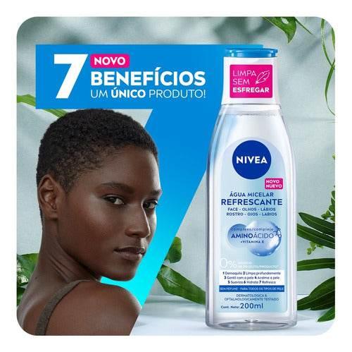 Água Micelar Solução De Limpeza 7 Em 1 Micellair 200ml Nivea - Drogaria Poupa Centro