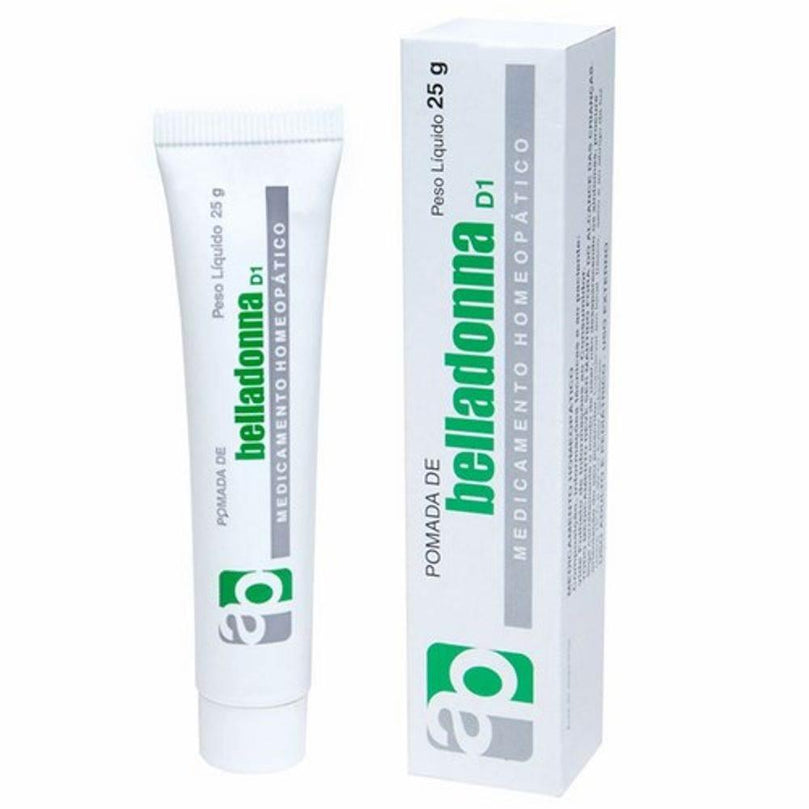 Belladonna Pomada Homeopática 25g - Drogaria Poupa Centro