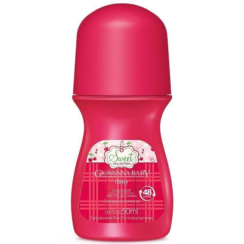 DESOD GIOVANNA BABY CHERRY ROLLON 50ML - Drogaria Poupa Centro