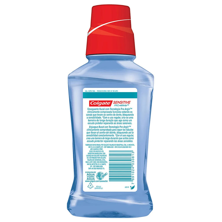 Enxaguante Bucal Sem Álcool Colgate Sensitive Pro-Alívio 250ml