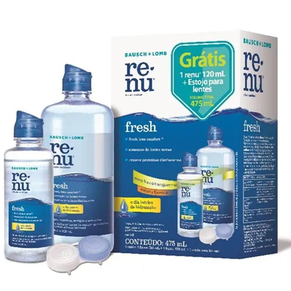 Solução Renu Multiuso - Bausch&Lomb - Drogaria Poupa Centro