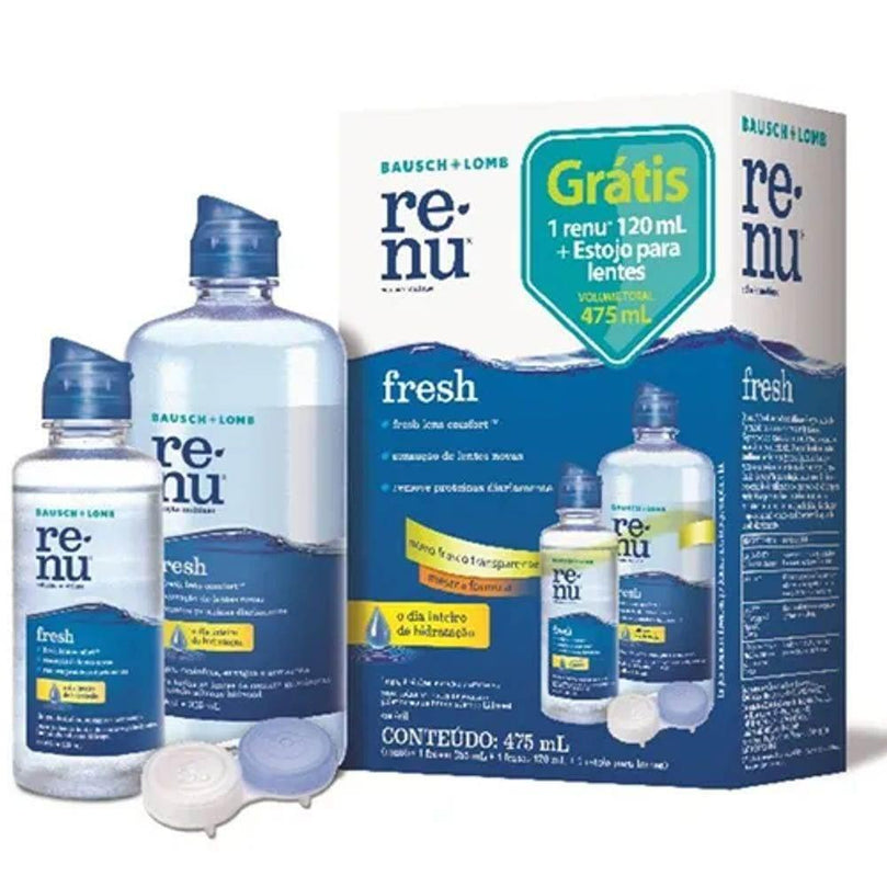 Solução Renu Multiuso - Bausch&Lomb - Drogaria Poupa Centro