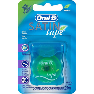 Fio Dental Oral-B Satin Tape Menta - 25m