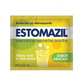 Estomazil Pó Efervescente Envelope 5g Sabor Abacaxi - Drogaria Poupa Centro