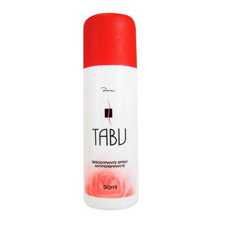 Desodorante Tabu Spray 90ml - Drogaria Poupa Centro