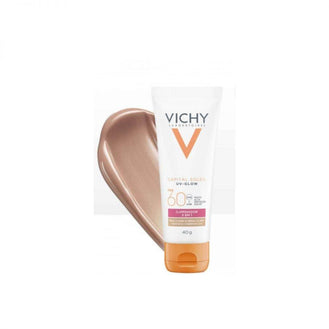 Protetor Solar Vichy Capital Soleil FPS 60 Pele Clara a Média Clara 40g - Drogaria Poupa Centro