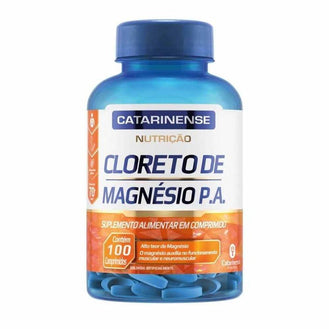 Cloreto De Magnésio P.A 100 Cápsulas Catarinense - Drogaria Poupa Centro
