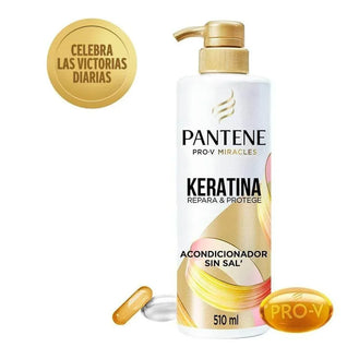 Shampoo Pantene 510Ml Queratina - Drogaria Poupa Centro