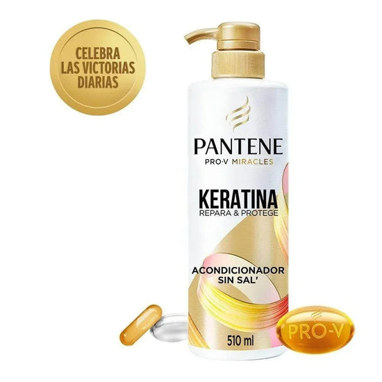 Shampoo Pantene 510Ml Queratina - Drogaria Poupa Centro