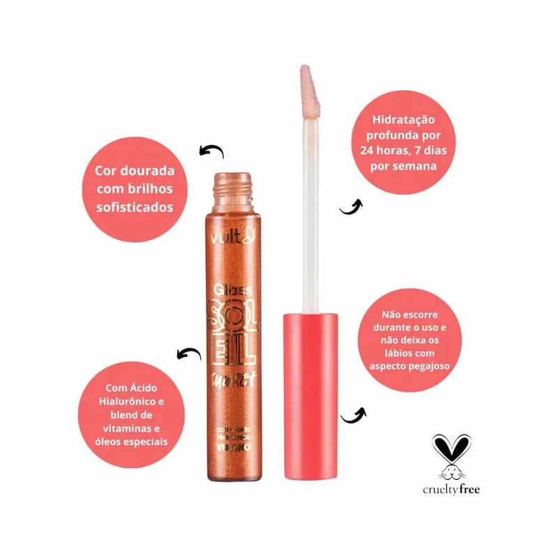 Vult Gloss Labial Soleil Sunset Bronzeada 5.2Ml