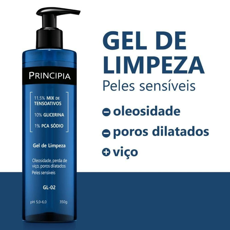 Gel De Limpeza Suave 11,5% Tensoativos + 10% Glicerina + 1%