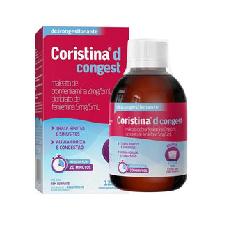 Coristina D Congest 120ml - Drogaria Poupa Centro