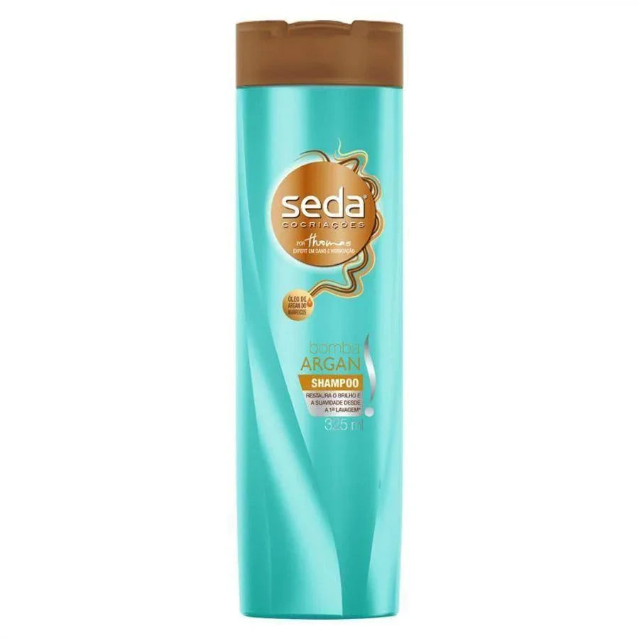 Shampoo Seda 325ml Argan - Drogaria Poupa Centro