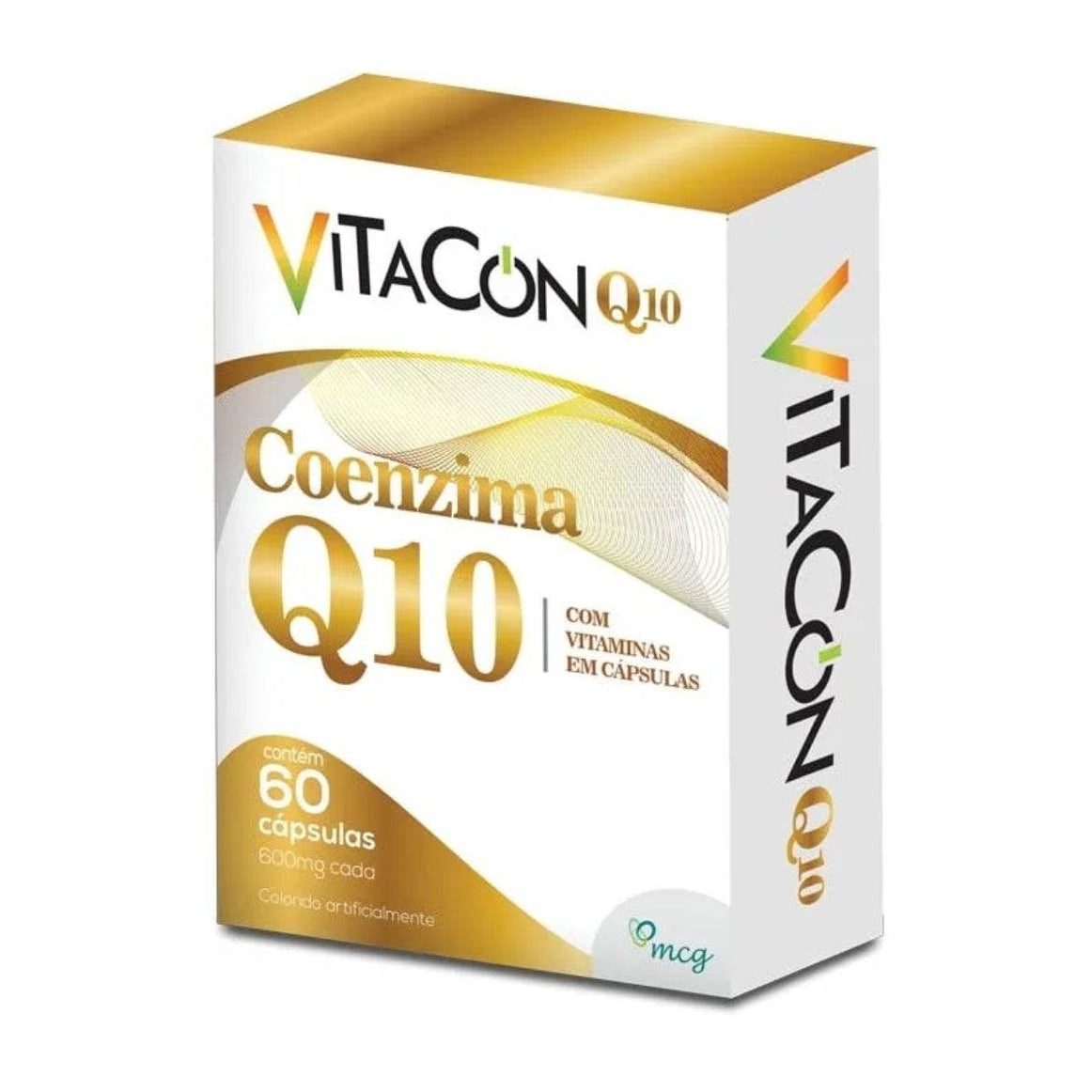 Vitacon Q10 MCG - 60 Cápsulas de 600mg - Drogaria Poupa Centro