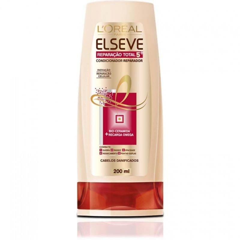 Condicionador Elseve 200ml Reparação Total 5 - Drogaria Poupa Centro