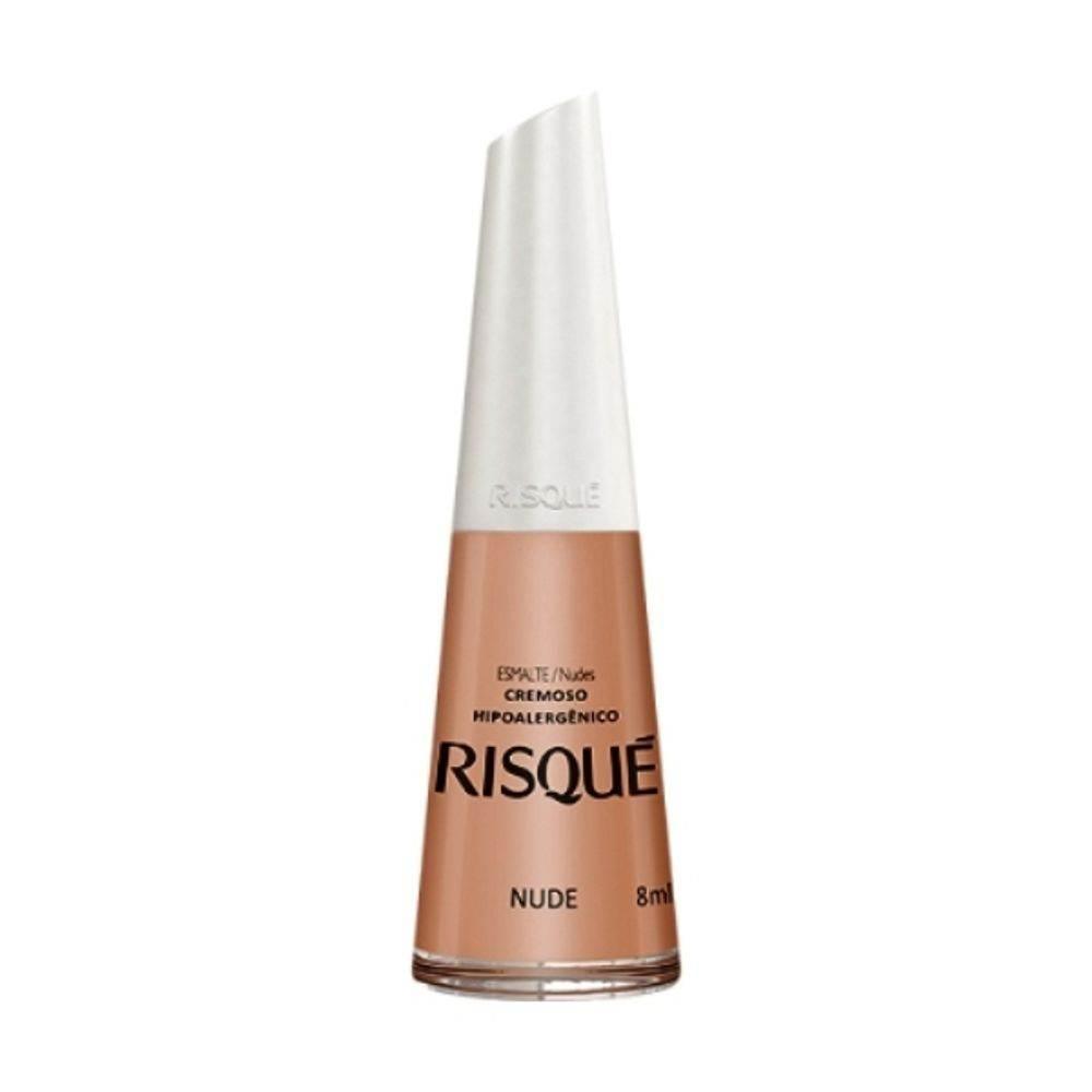 Esmalte Risque Nude Ultra Cremoso 8ml - Drogaria Poupa Centro