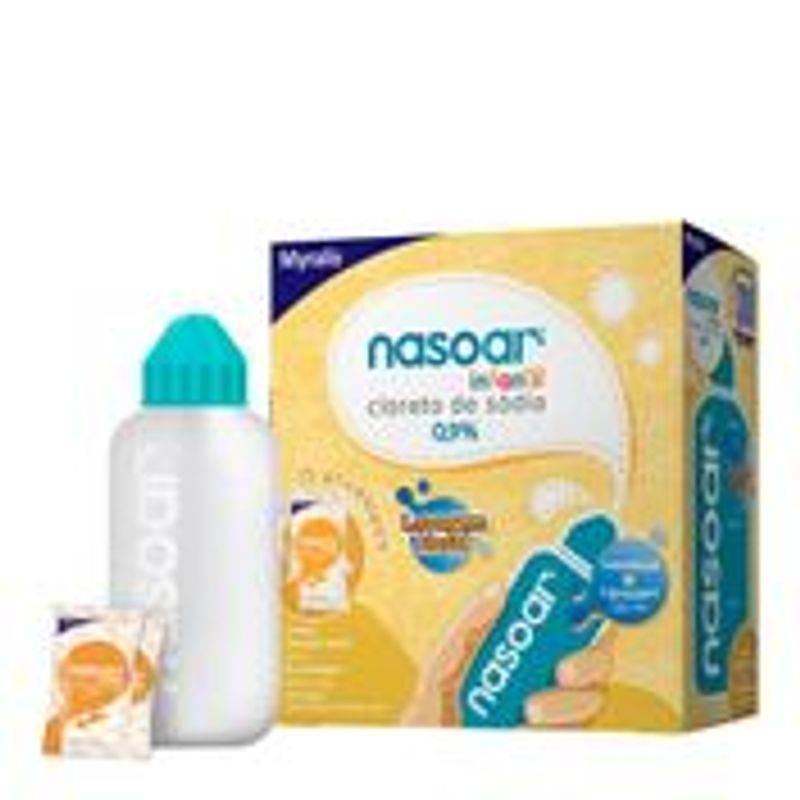 Nasoar 0,9% Infantil 120Ml - Drogaria Poupa Centro