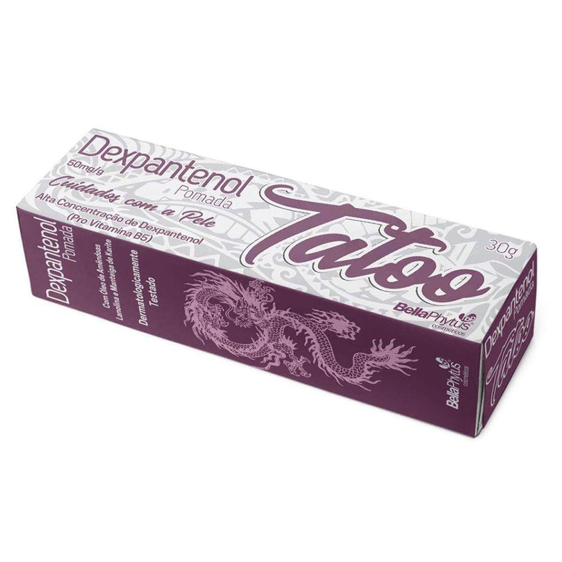 Dexpantenol Tattoo Pomada Bellaphytus - 30G - Drogaria Poupa Centro