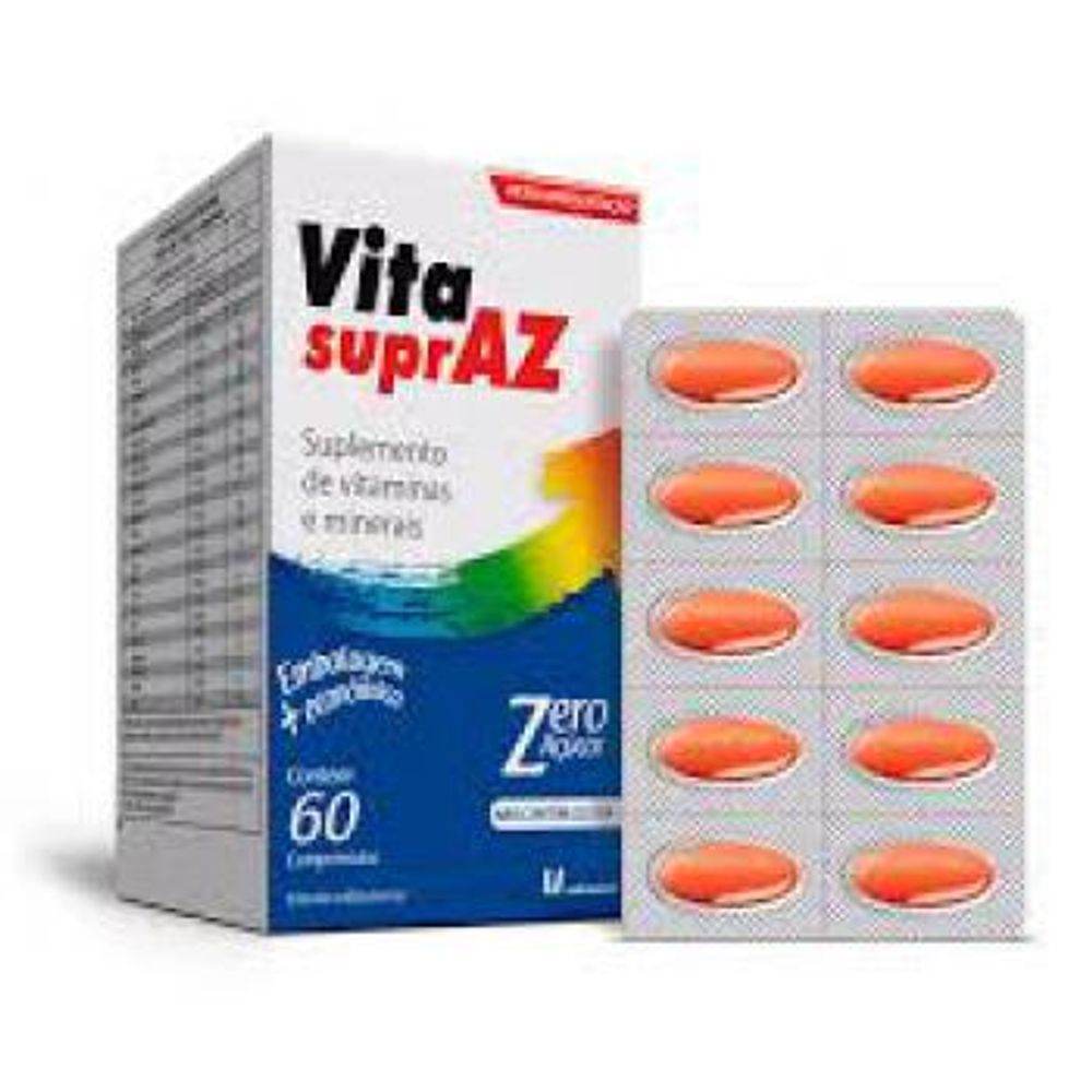 Vita SuprAZ Com 60 comprimidos - Drogaria Poupa Centro