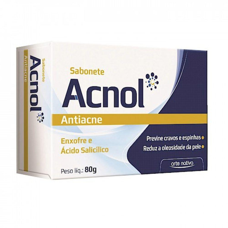 Acnol Sabonete Arte Nativa 80g - Drogaria Poupa Centro