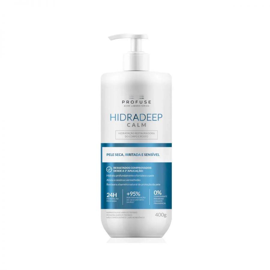 Creme Hidratante Profuse Hidradeep Calm - Corpo e Rosto 400g - Drogaria Poupa Centro