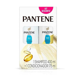 Kit Pantene Brilho Extremo Shampoo 400ml + Condicionador 175ml