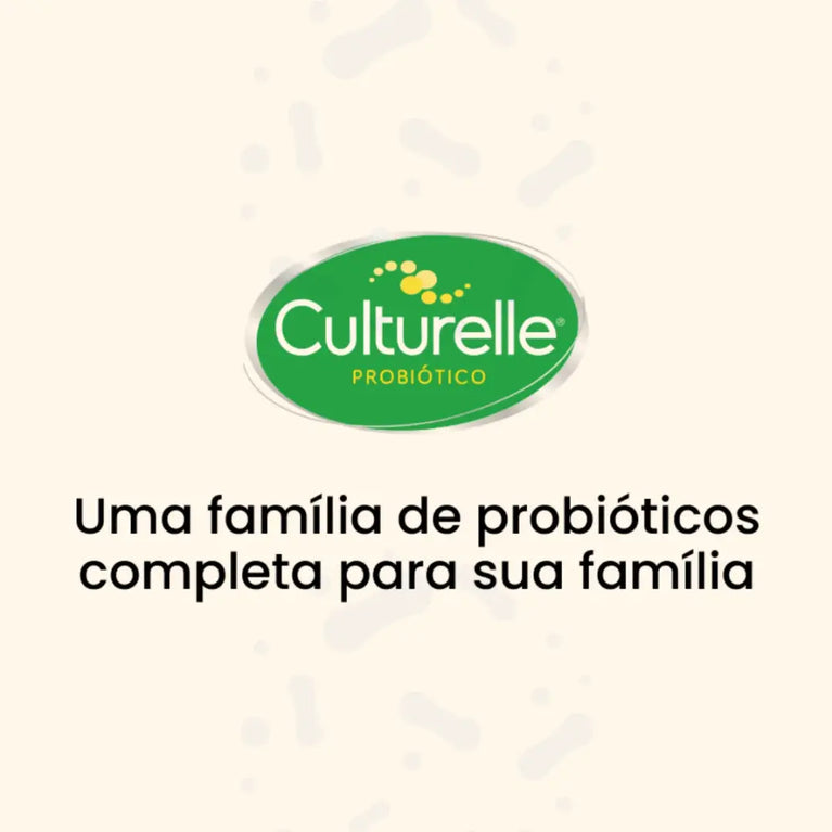 Culturelle Probiótico Saúde Digestiva Com 10 Cápsulas