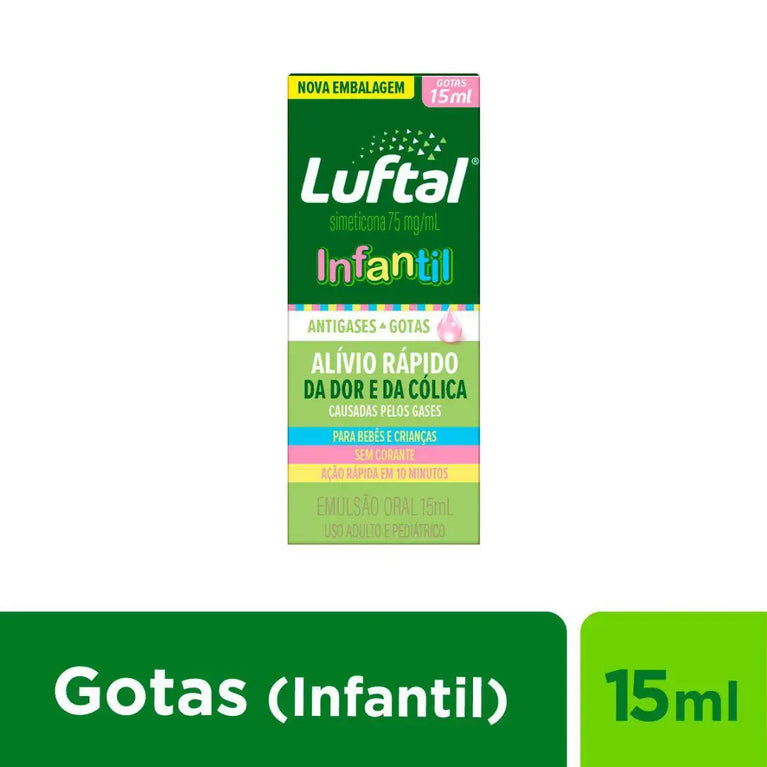 Luftal 75Mg/Ml Infantil em Gotas - 15Ml