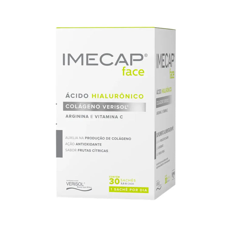 Suplemento Alimentar Imecap Face Colágeno 30 sachês