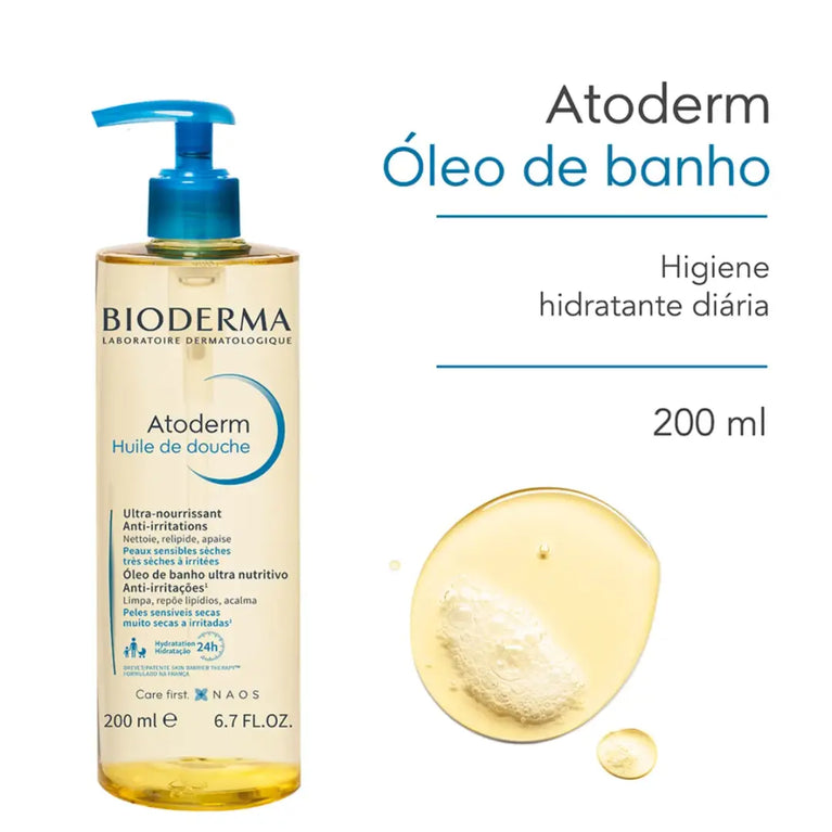 Atoderm Óleo de Banho 200ml Bioderma
