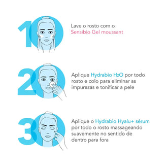Sérum Facial Anti-Idade Preenchedor Bioderma Hydrabio Hyalu+ Sérum Com 30ml