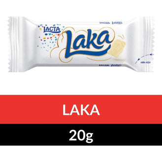 Chocolate Branco Lacta Laka Pacote 20g