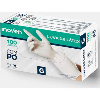 Luva Latex Inoven C/100 G