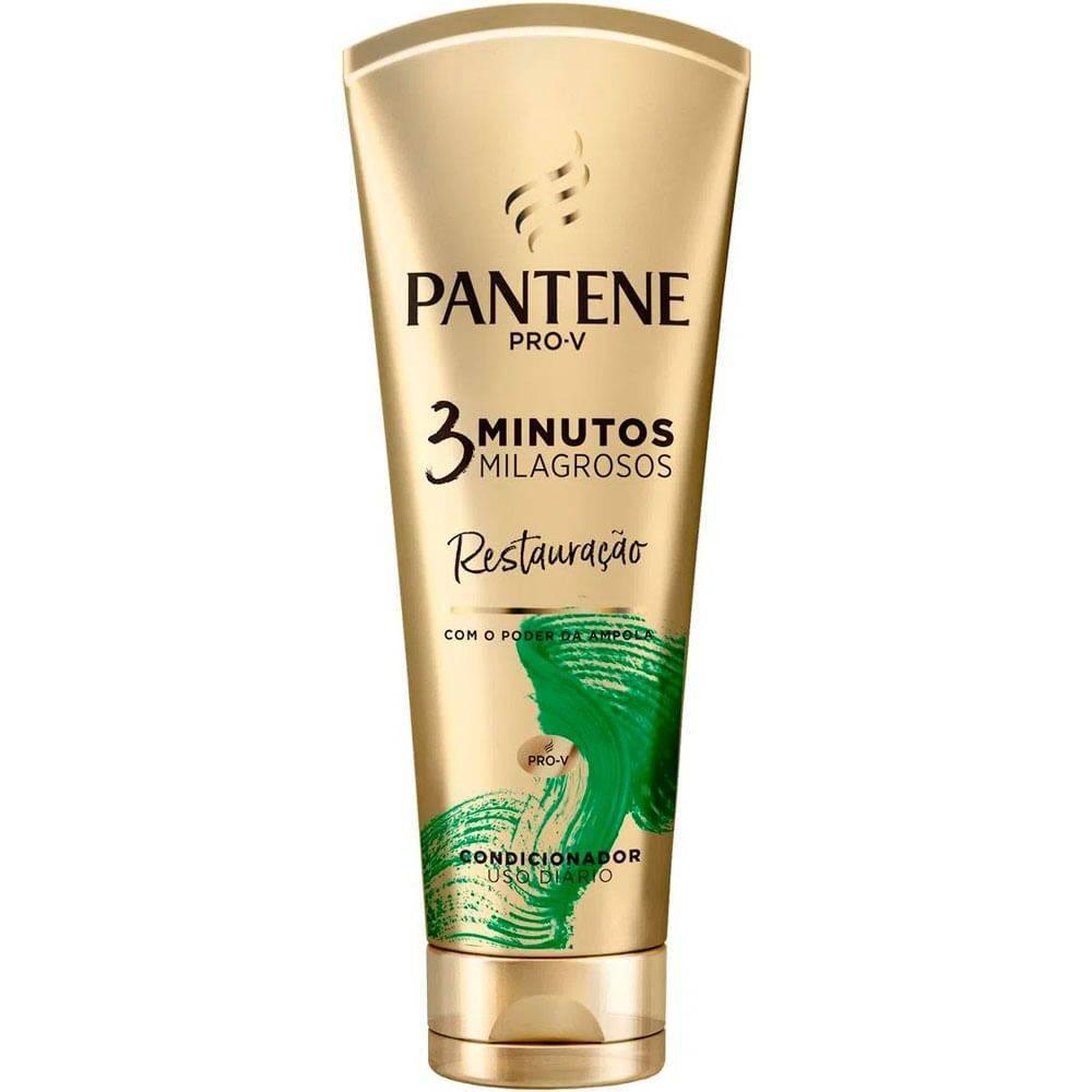 Condicionador Pantene 170ml 3 Minutos Restauração - Drogaria Poupa Centro