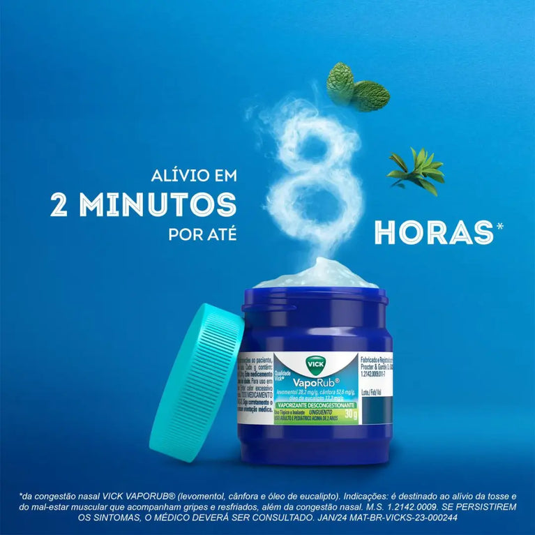 Vick Vaporub Unguento 30g