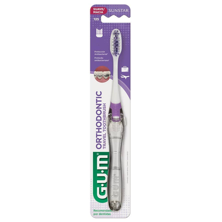 Escova de dente Gum Travel Orto.
