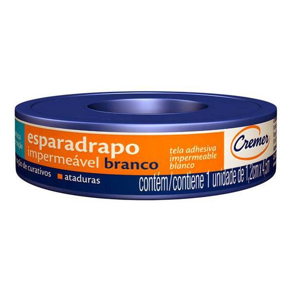 Esparadrapo Impermeável 1,2cm x 4,5m Cremer - Drogaria Poupa Centro