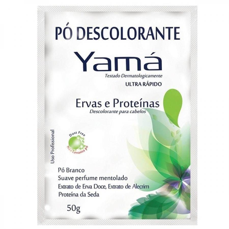 Pó Descolorante Yama Ervas e Proteínas 50g - Drogaria Poupa Centro