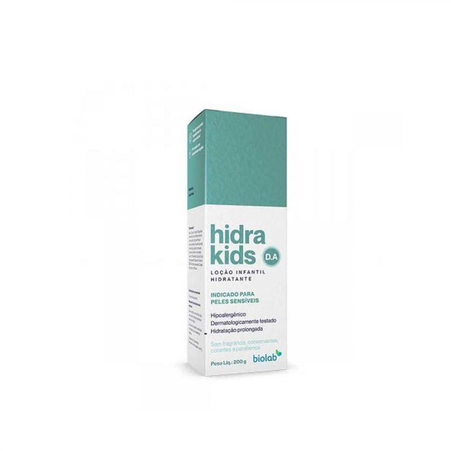Hidratante Infantil Hidra Kids D.A. Pele Sensível 200g - Drogaria Poupa Centro