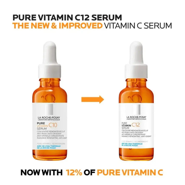 Sérum Facial Antirrugas Pure Vitamin C12 - 30ml - La Roche Posay