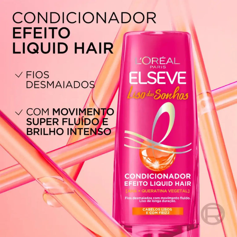 Condicionador Elseve Liso dos Sonhos 400ml