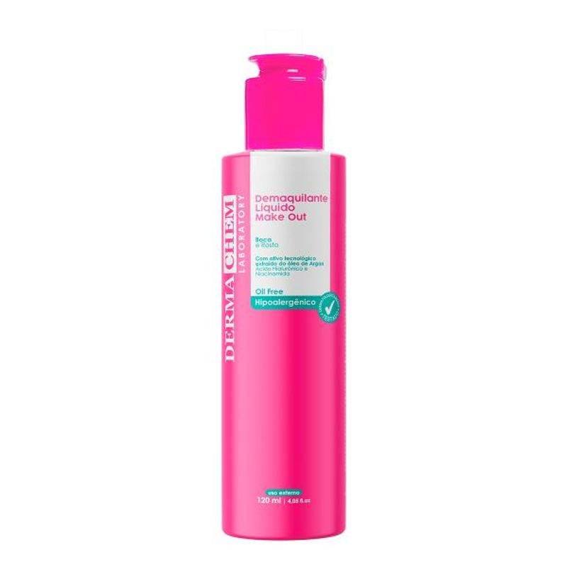 Demaquilante Liquido Make Out 120Ml Dermachem - Drogaria Poupa Centro