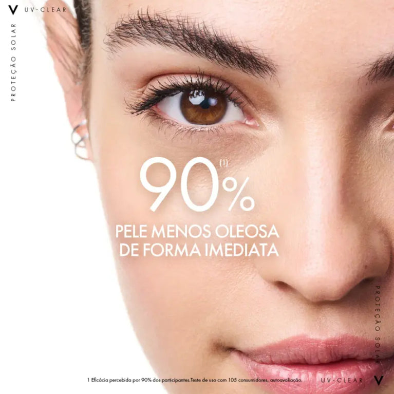 Protetor Solar Facial Vichy Capital Soleil UV-Clear Cor 2.0 FPS 60 40g