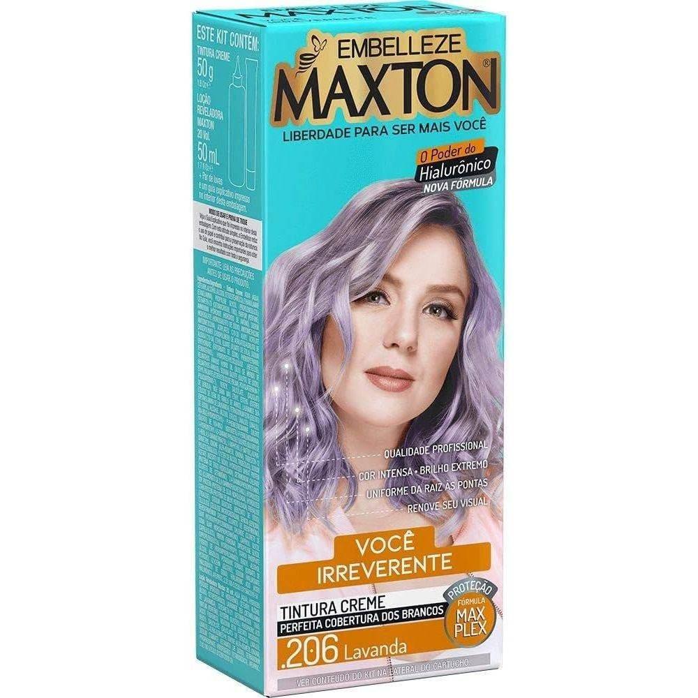 Kit Tintura Maxton Nº206 Lavanda - Embelleze - Drogaria Poupa Centro