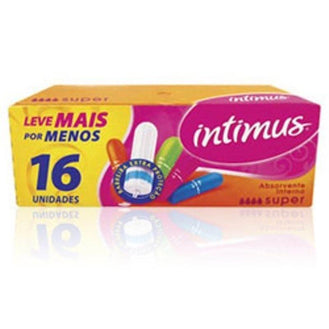 Absorvente Interno Intimus Super 16 Unidades - Drogaria Poupa Centro
